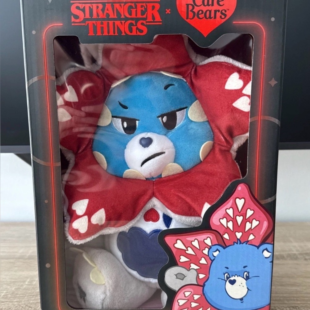 Care Bears x Stranger Things Grumpy Bear Demogorgon Plush – NWT